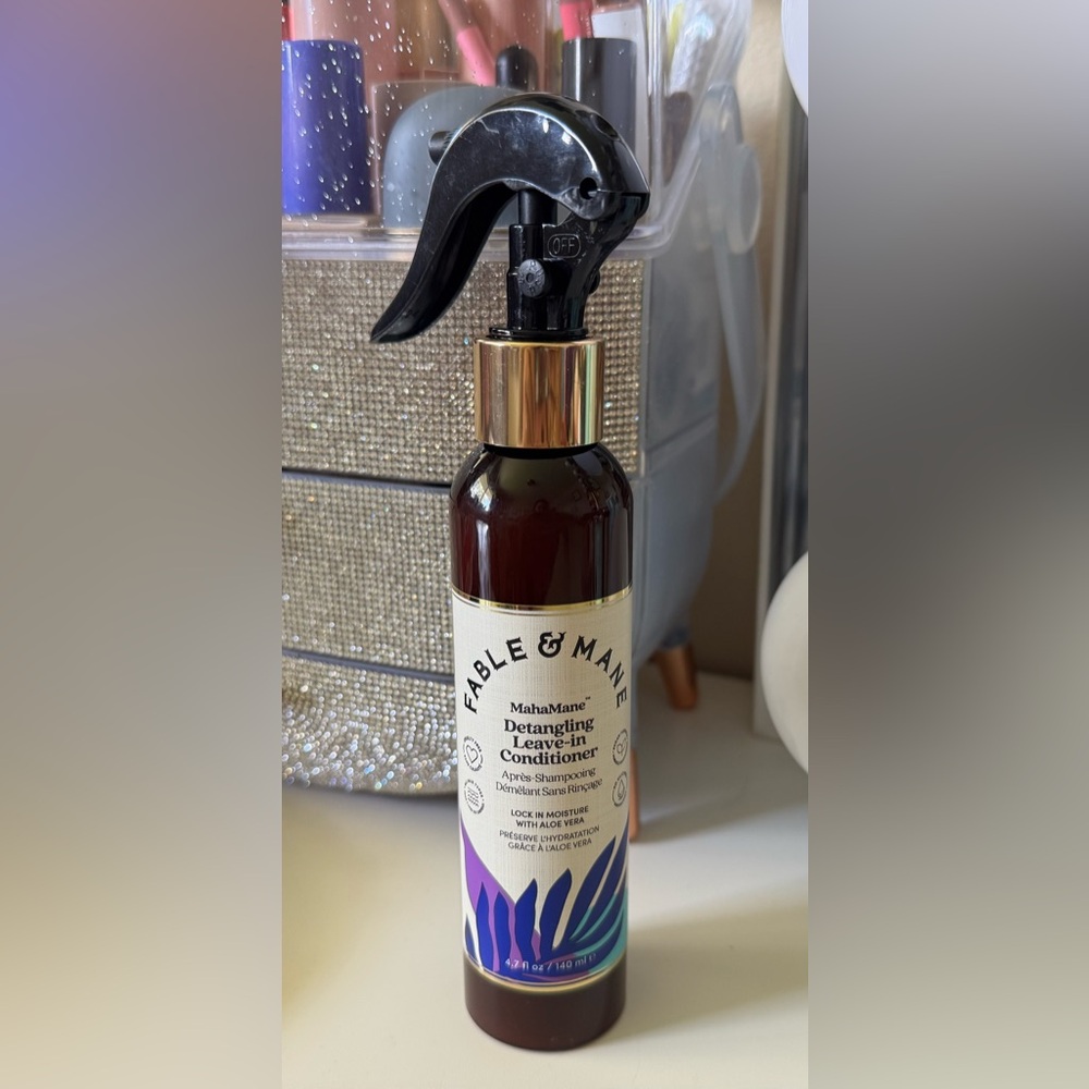 Fable & Mane MahaMane Detangling Leave-In Conditioner Vegan & Cruelty Free